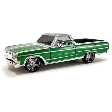 1965 Chevrolet El Camino - Southern Kings Customs - Custom Light Green  Metallic 1:18 Scale Diecast Model Truck by Acme