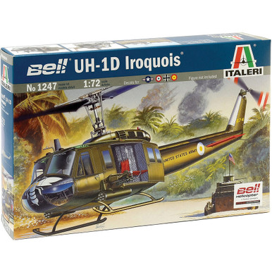UH-1D Iroquois 1/72 Kit Plastic Model Kit | Italeri