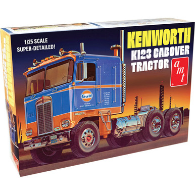 最愛 Gulf Cabover K-123 Kenworth 1/25 AMT | Kit Model Kit 自動車