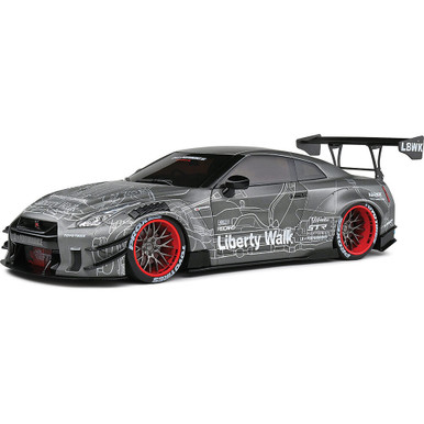 2020 Nissan GT-R (R35) W/ Liberty Walk Body Kit 2.0 Black