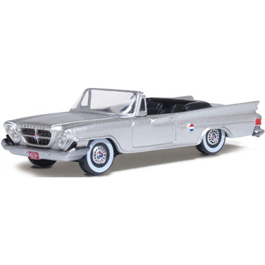 1961 Chrysler 300 Convertible Sheffield Silver (Open) | Oxford Diecast