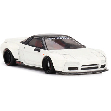 Honda NSX (NA1) Kaido WORKS V2 White Diecast Model Car