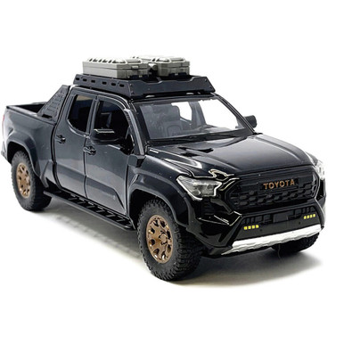 ミニカー TOYOTA TACOMA TRAILHUNTER (WHITE) 2024 Toyota Tacoma Trailhunter Edition Black Limited Edition