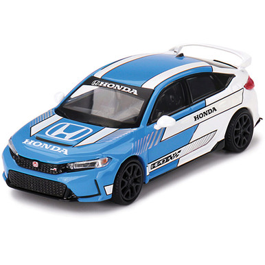 ミニカー 1/18 Honda Civic Type R 2023 #1 pace car 1:18 Scale Paudi Honda Civic Type-R FL5 2023 White Diecast