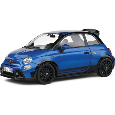 2022 Fiat 695 Abarth Tributo 131 Rally Blue Diecast Model