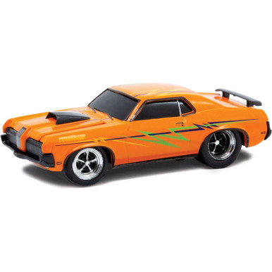 1970 Mercury Cougar ELIMINATOR Orange Diecast Model Car | M2 Machines