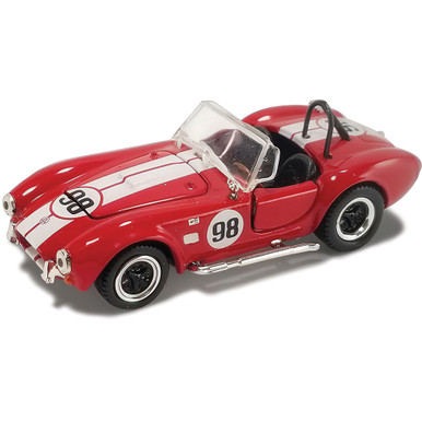 Voiture Miniature Shelby Cobra 427 1965 - 1/18 Die-cast Rose - Shelby Collectibles SC114 - NEUVE