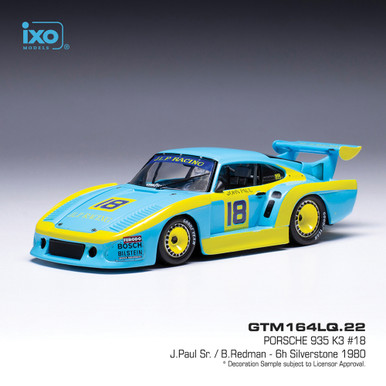 Porsche 935 K3 #18 J.Paul Sr. B.Redman 6H Silverstone 1 | IXO Models