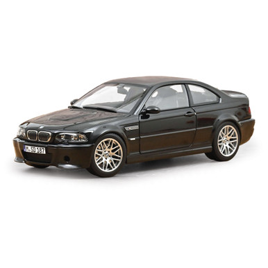 2003 BMW E46 M3 CSL Saphire Black Diecast Model Car | Norev