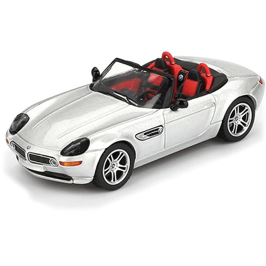 BMW Z8 Silver Diecast Model Car | Mini GT
