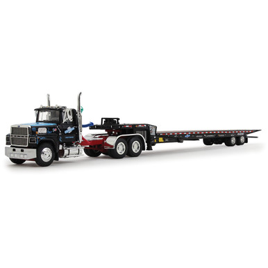 Ford LTL 9000 Day Cab & Landoll 440B-50CA Traveling Axle Trailer