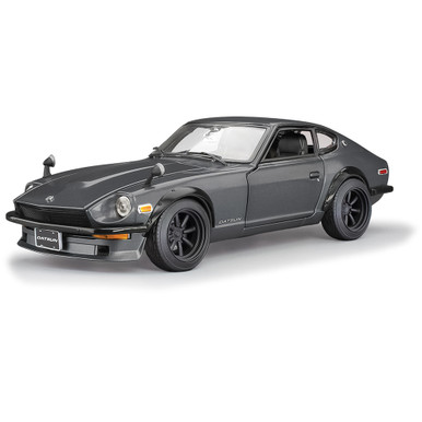 1/18 マイスト　1971 ダットサン 240Z　フェアレディZ 1971 Datsun 240Z Widebody Dark Gray Diecast Model Car | Sunstar