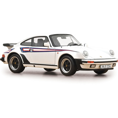 1980 Porsche 911 Turbo 3.3 White Diecast Model Car | Norev