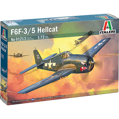 F6F-3/5 Hellcat 1/72 Kit Plastic | Italeri