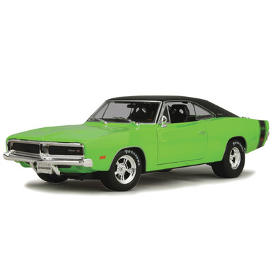 schwarz Modellauto Dodge Charger R//T 1969 Modell Maisto 1:18