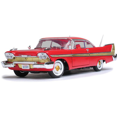 1958 Plymouth Fury - Red 1:18 Scale Diecast Model by Motormax