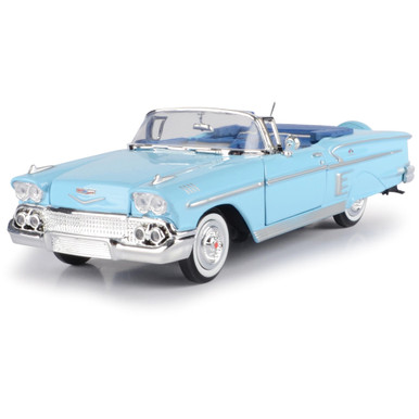 Muscle Machines 1/64 1958 Chevy Impala 71161 03-09 - Miniature Diecast