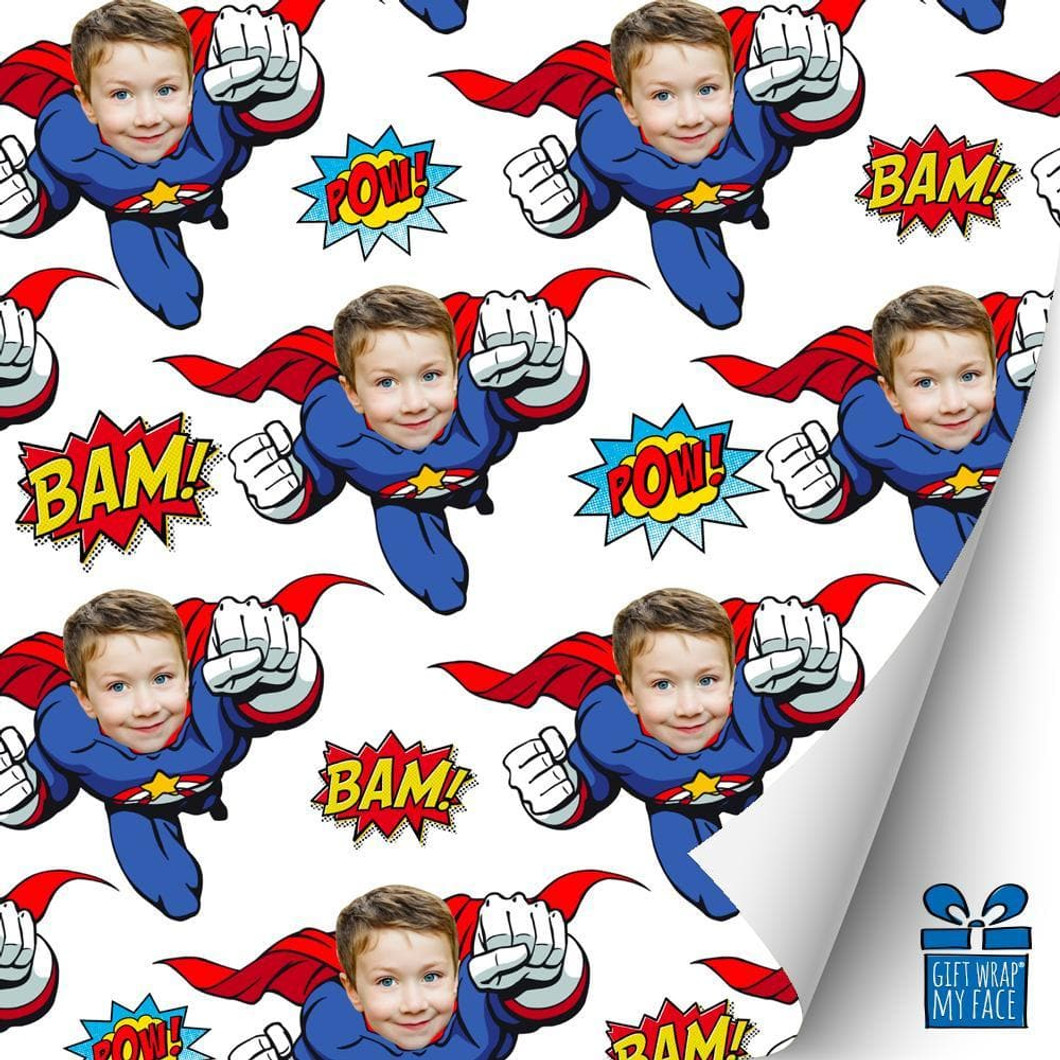 Superhero Gift Wrap