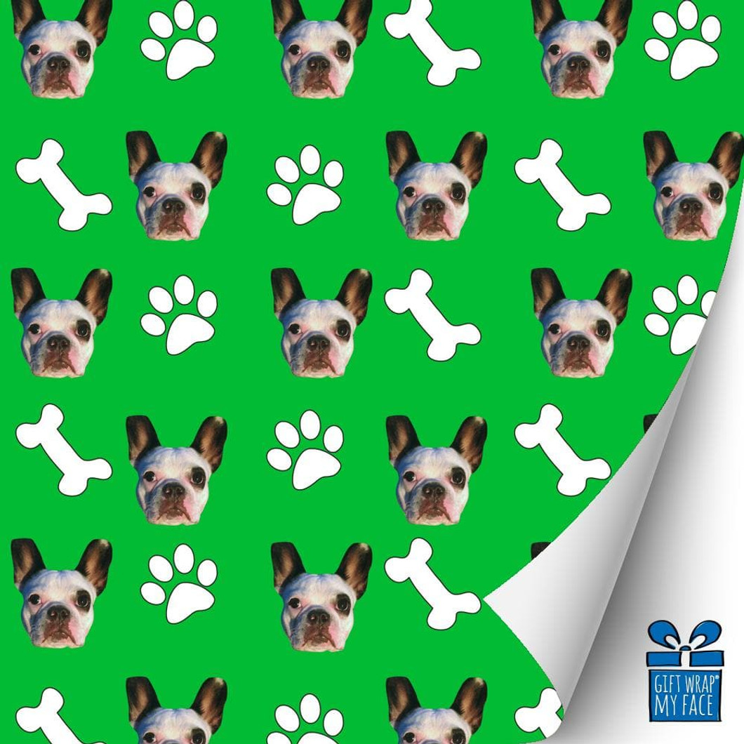 Dog And Bone Gift Wrap