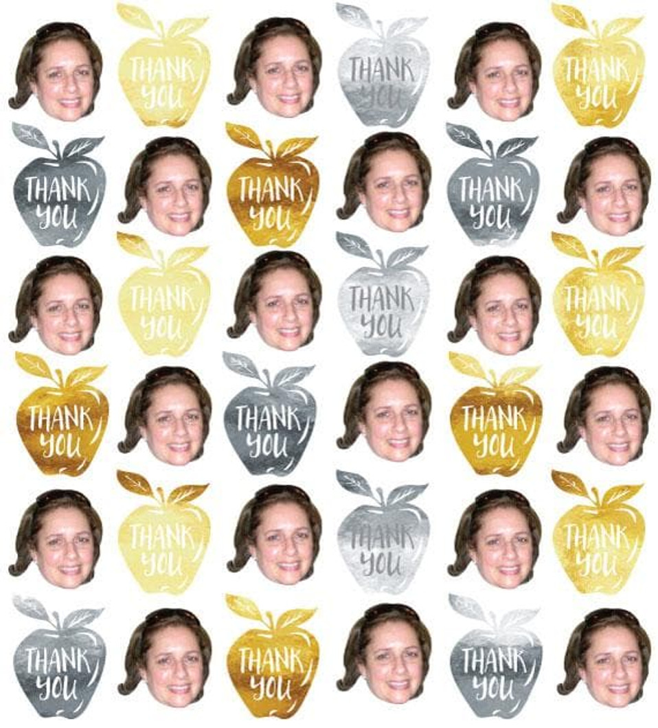 Thank You Apples Gift Wrap