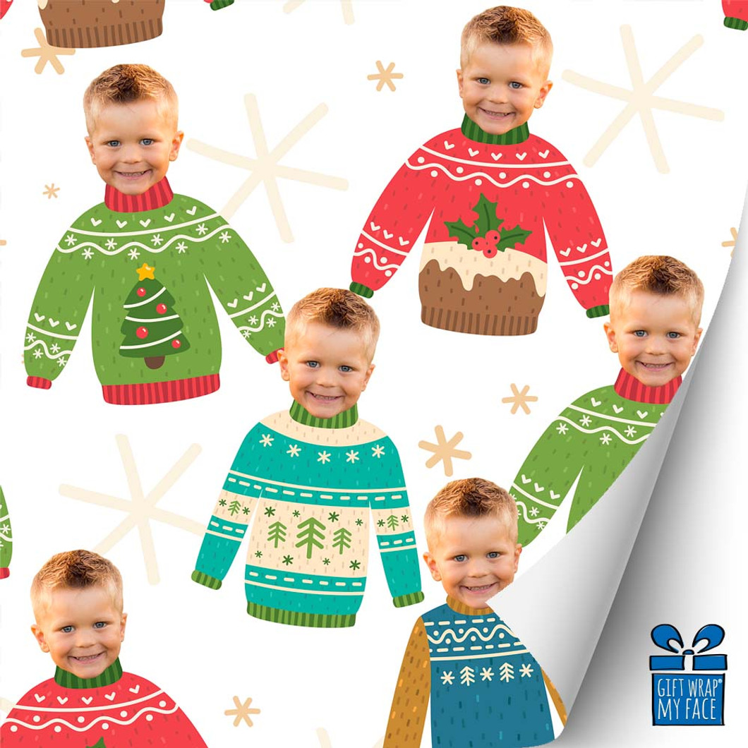 Christmas Sweater Gift Wrap
