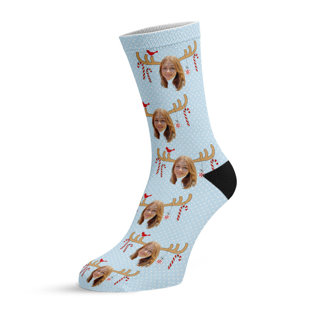 Reindeer Antler Socks Reindeer Antler Socks