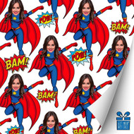 Superwoman Gift Wrap Superwoman Gift Wrap