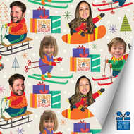 Holiday Family Custom Video Gift Wrap™