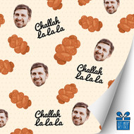 CHALLAH-LA-LA GIFT WRAP