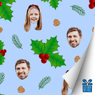 HAPPY HOLLY-DAYS GIFT WRAP HAPPY HOLLY-DAYS GIFT WRAP