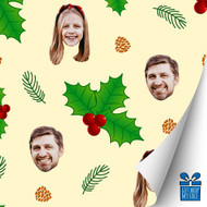 HAPPY HOLLY-DAYS GIFT WRAP HAPPY HOLLY-DAYS GIFT WRAP