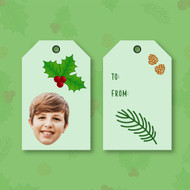 HAPPY HOLLYDAYS GIFT TAGS