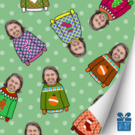KNIT HAPPENS WRAPPING PAPER