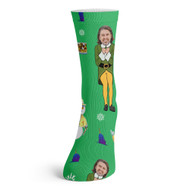 FRIENDLY ELF FACE SOCKS