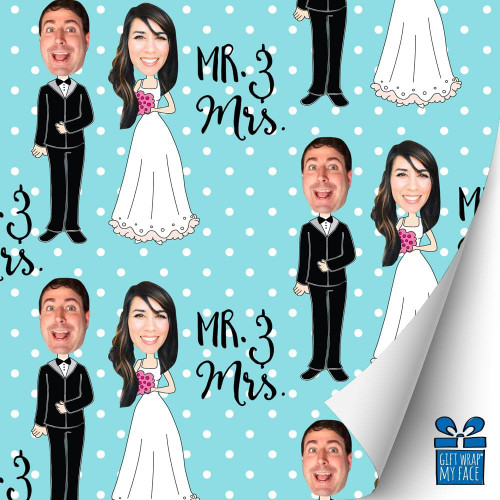 Mr & Mrs Gift Wrap