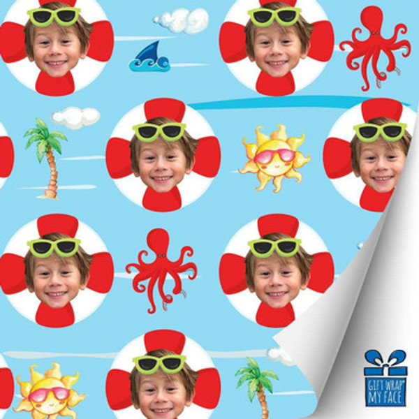 Beach Gift Wrap