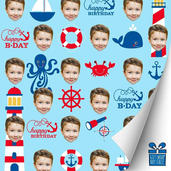 Ahoy Gift Wrap