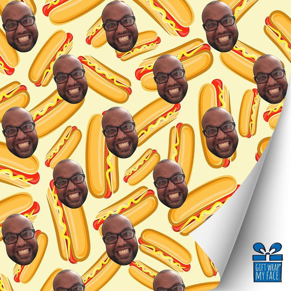 Hot Dog Lovers Gift Wrap