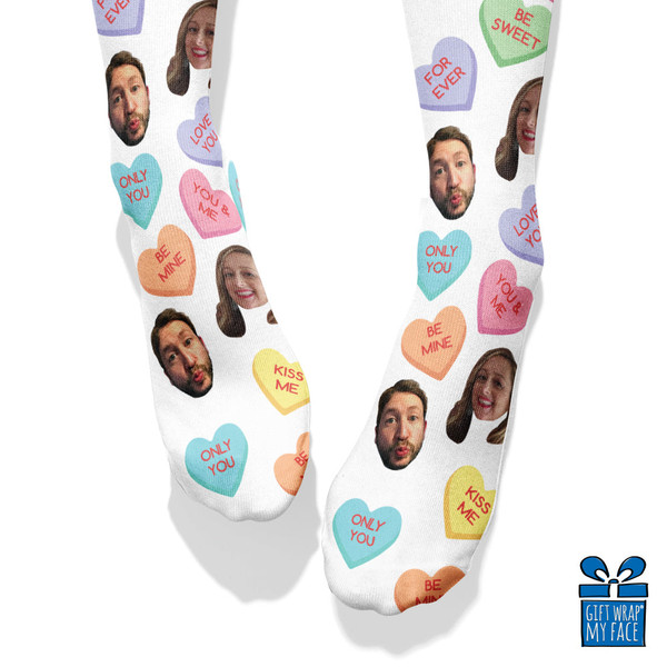 Conversation Hearts Socks