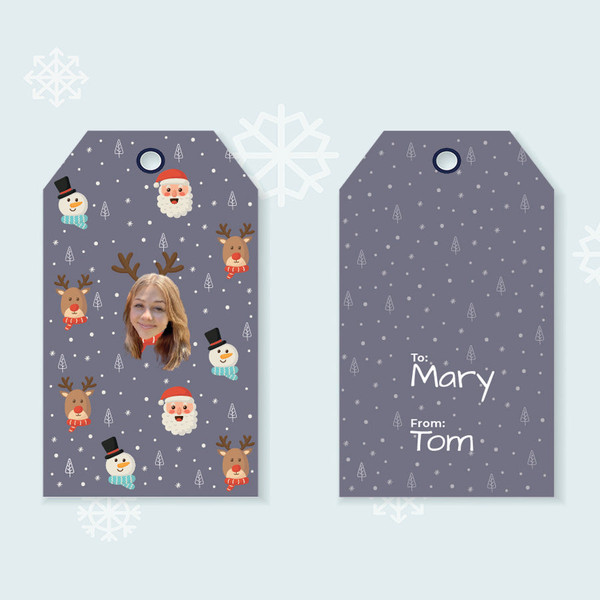 Ho Ho Holiday Gift Tags