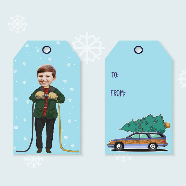 Clark's Christmas Vacation Gift Tags