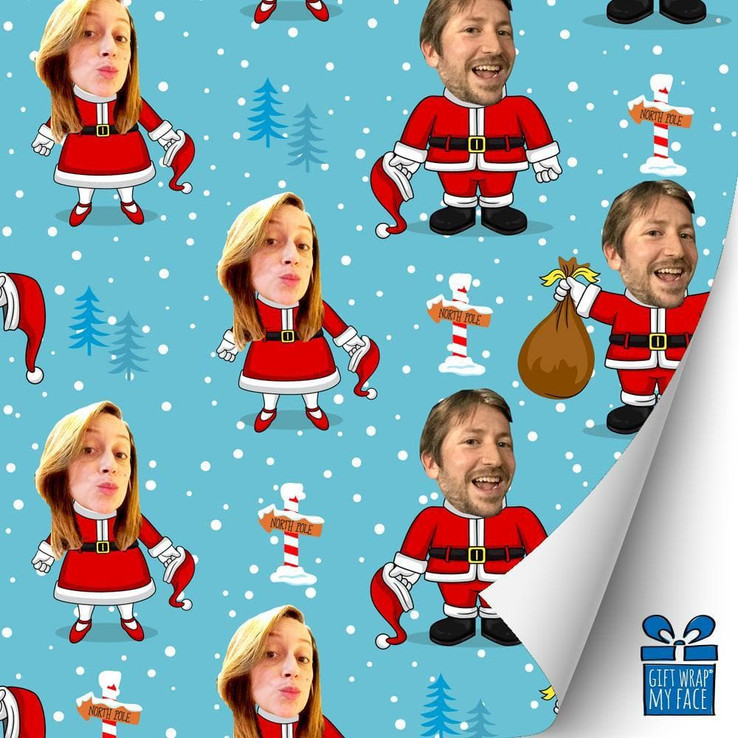 Mr. And Mrs. Claus™ Gift Wrap