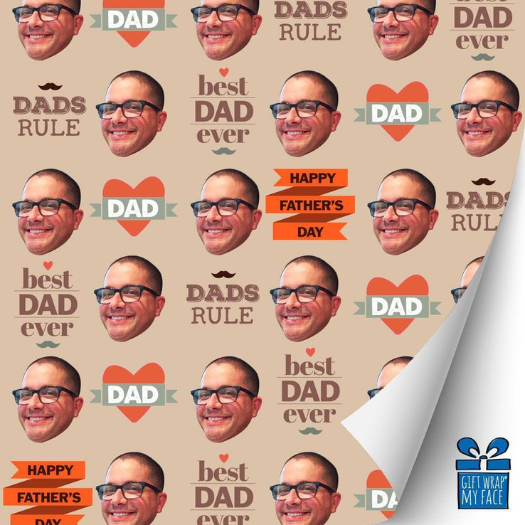 Best Dad Ever Gift Wrap Best Dad Ever Gift Wrap