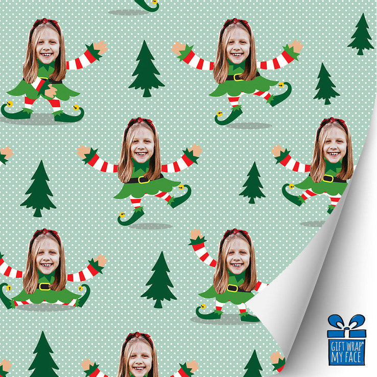 Little Miss Elfie™ Gift Wrap