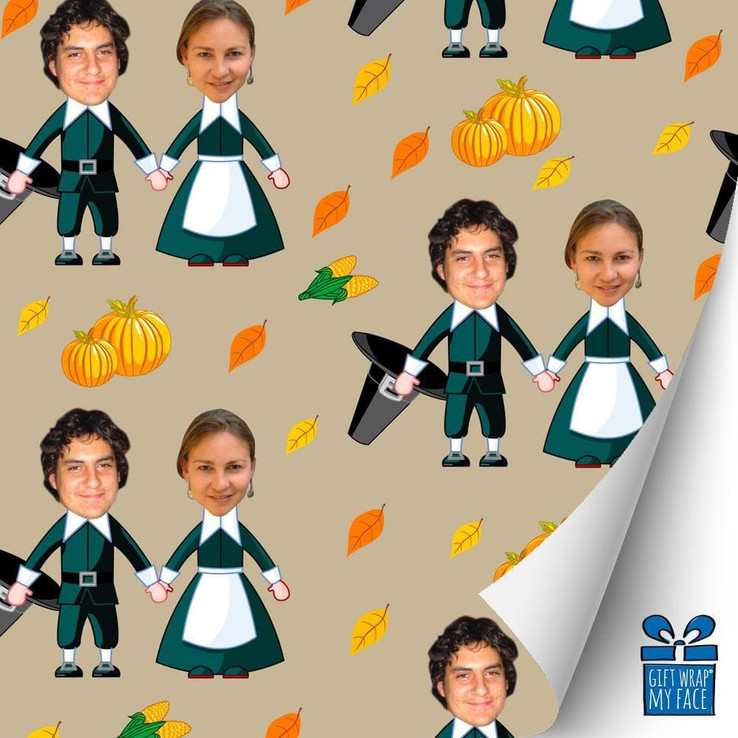 Pilgrims Gift Wrap