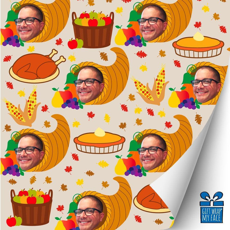 Cornucopia Gift Wrap Cornucopia Gift Wrap