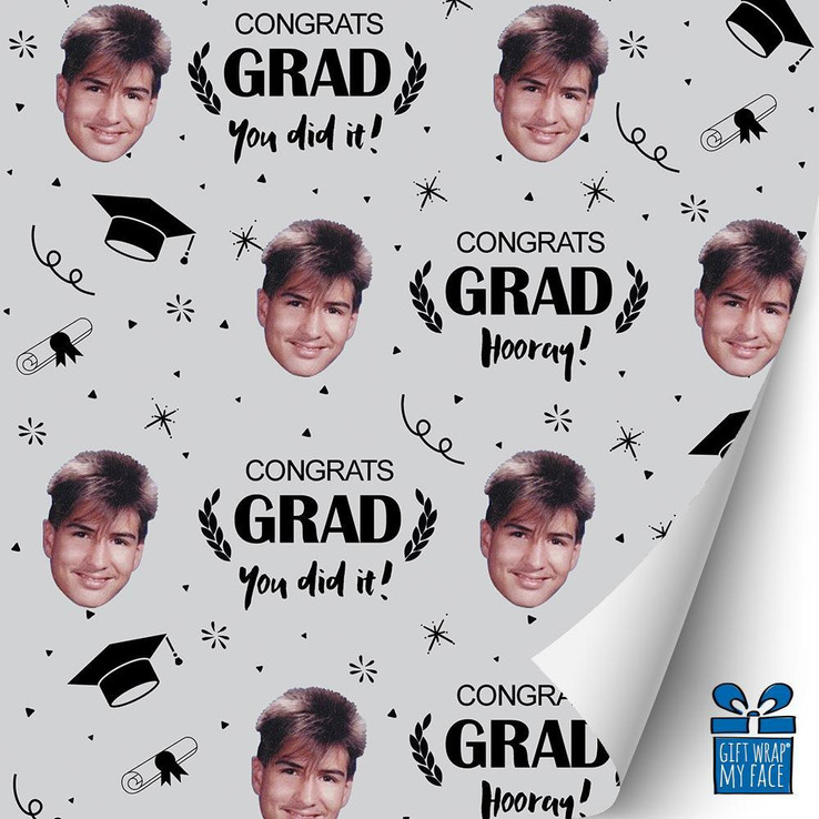 Congrats Graduation Gift Wrap