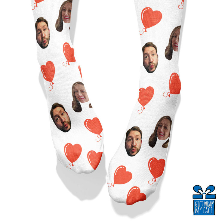 Heart Balloons Socks Heart Balloons Socks