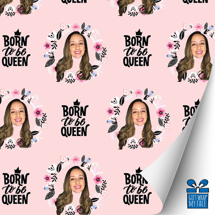 Born to be Queen Gift Wrap