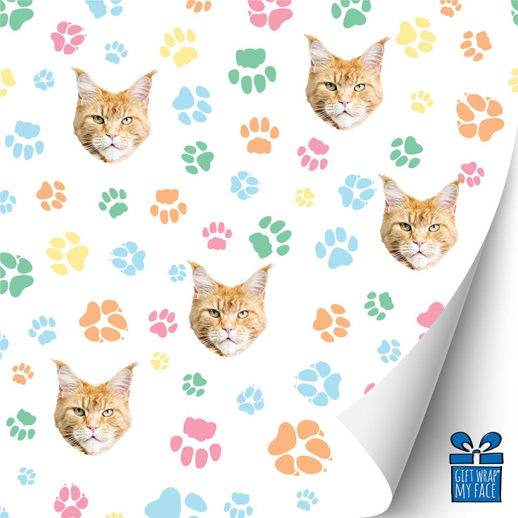 Positively Pawsitive Gift Wrap
